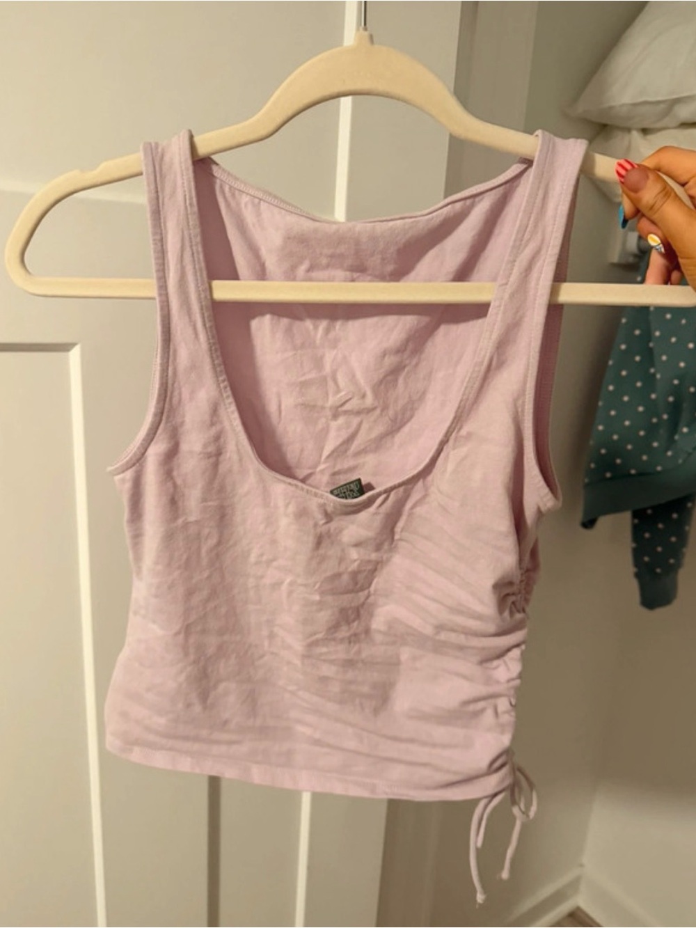 Women’s Lilac low back tank
